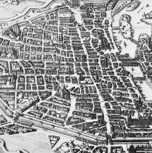 Kart over Paris, 1620 (detalj av 285193)